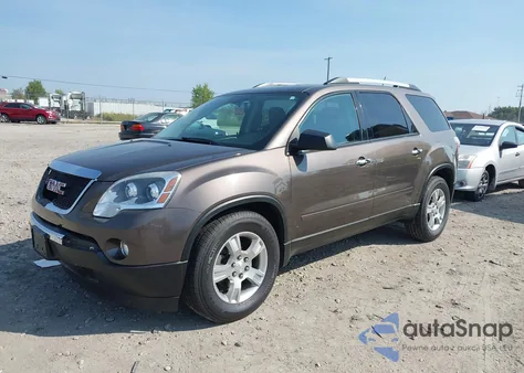 2012 GMC Acadia Sle z USA, uszkodzony, nr VIN 1GKKVPEDXCJ363777